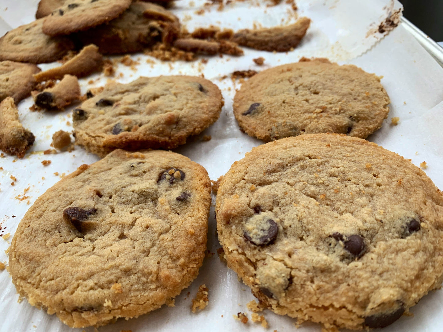 1g Net Carb KETO/GF Chocolate Chip cookies