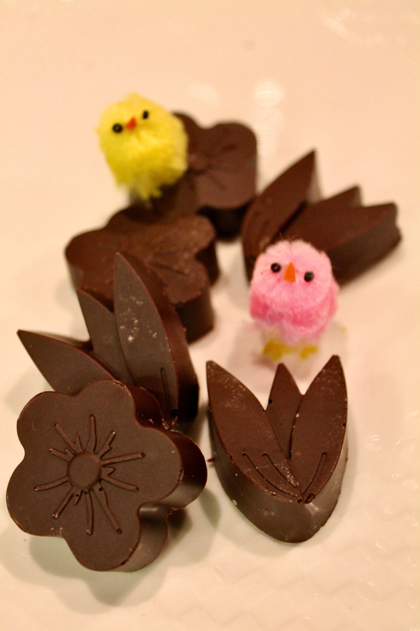 0.2 Net Carb Flower Chocolates