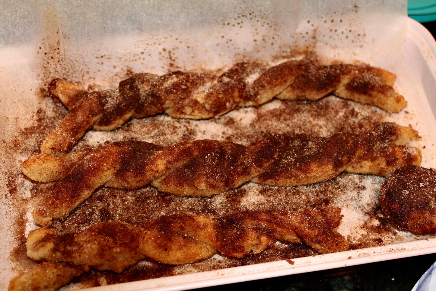 2.5 Net Carb Keto/GF Cinnamon Sugar Soft Pretzels