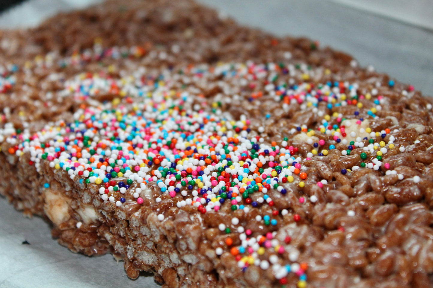 2g Net Carb Chocolate Keto/GF/SF Rice Krispy Treats