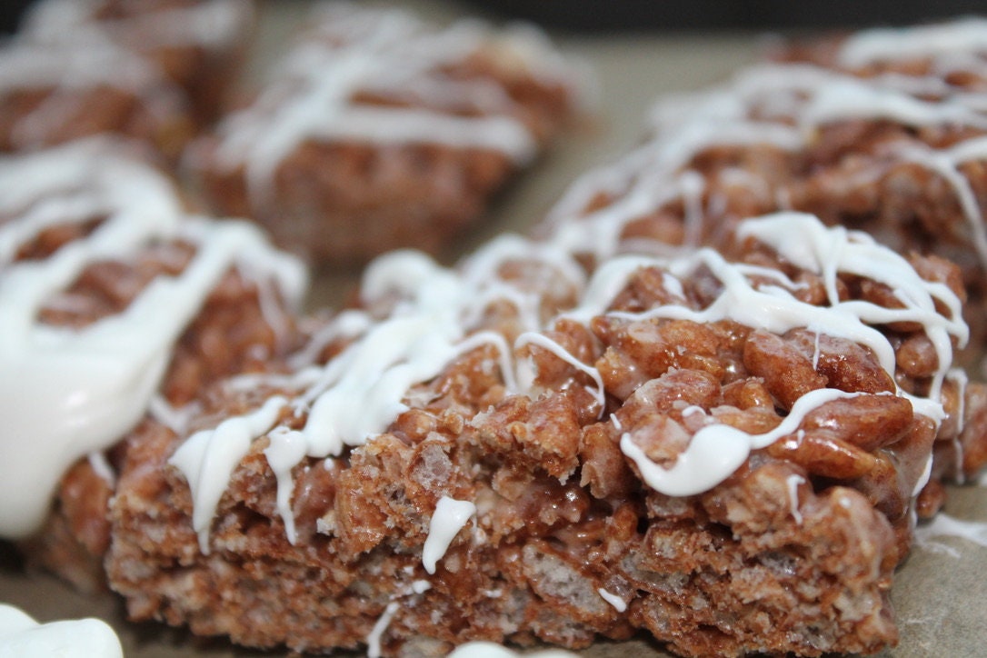 2g Net Carb Chocolate Keto/GF/SF Rice Krispy Treats