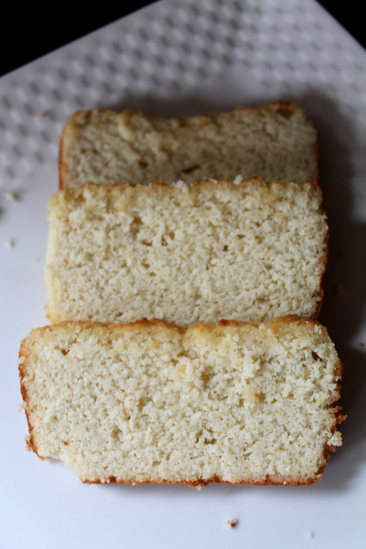 2g Net carb Keto/GF Vanilla Pound Cake