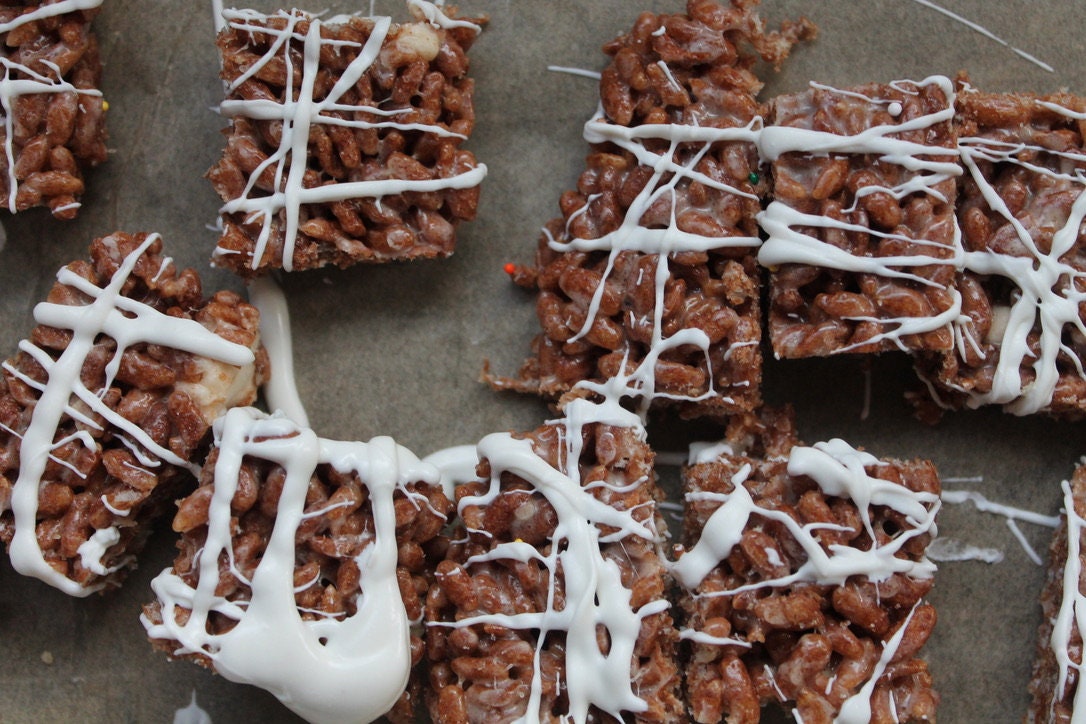 2g Net Carb Chocolate Keto/GF/SF Rice Krispy Treats