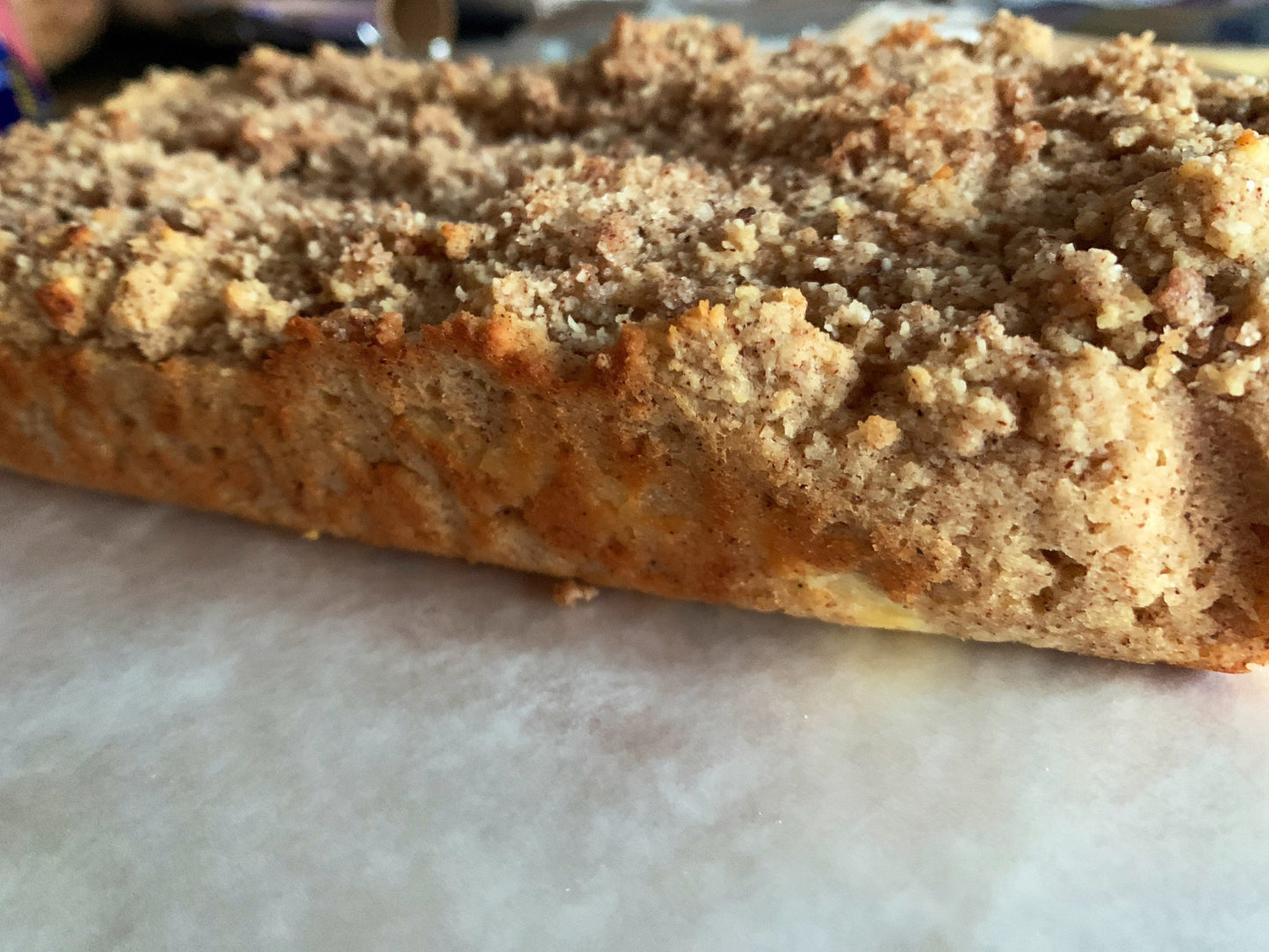 2g Net Carb Keto/GF Cinnamon Streusel Loaf